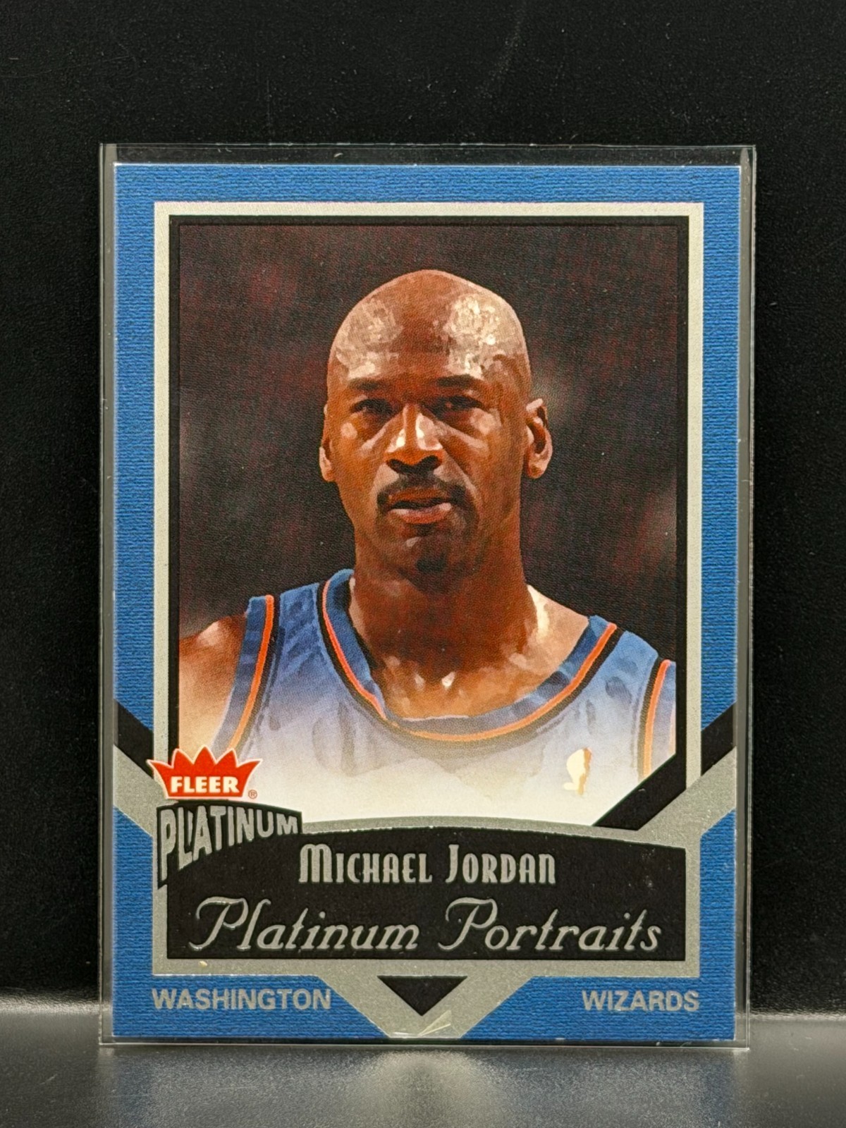 Michael Jordan 2002-03 Fleer Platinum Portraits Insert 15 of 15