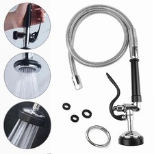 Pre Rinse Spray Valve with 38 Stainless-Steel Pre Rinse Hose Pull Down Sprayer