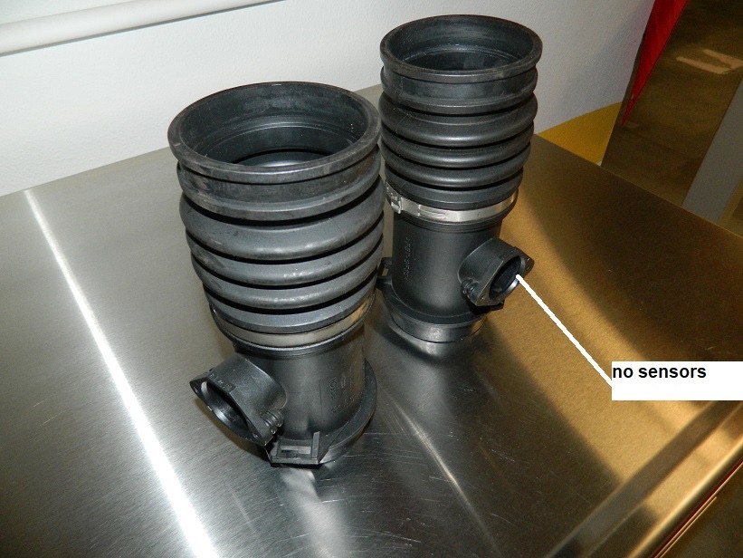 Pair of Ferrari 360 Intake Rubber Bellows