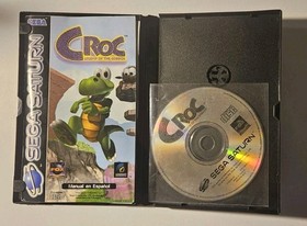 Croc : Legend of the Gobbos - Sega Saturn PAL - Tested and working - ES, PT, EN 