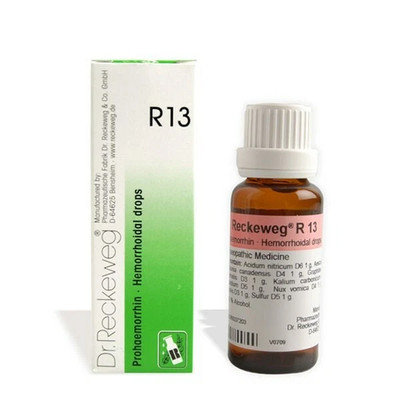 Dr Reckeweg R13 Drops 22ml Pack   German OTC Homeopathic Remedy