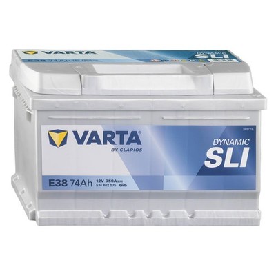 VARTA SILVER dynamic 574 402 075 3162 E38 12Volt 74Ah Starterbatterie