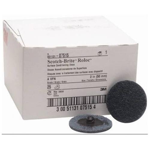 3m 07515 2 Диска для кондиционирования поверхности Scotch Brite Roloc очень тонкого синего цвета 10490₽
