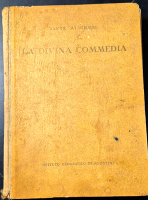 DIE GÖTTLICHE KOMÖDIE von Dante Alighieri 105 Farbtafeln Galizieri 1943 Buch