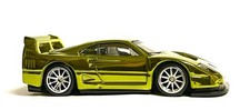 Hot Wheels Ferrari F40 Competizione Antifreeze Green Custom Paint Un-Spun W/RRs