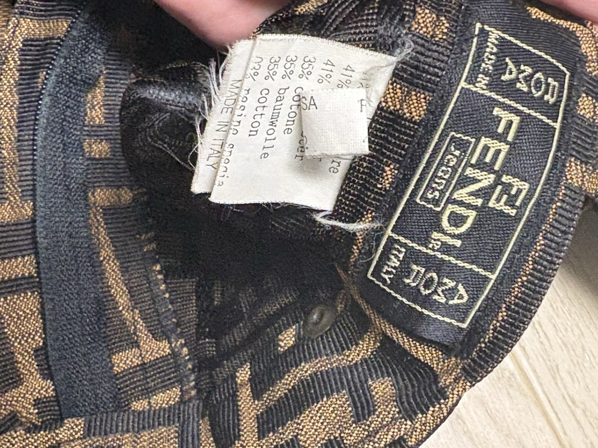 【関税込み】FENDI FF DENIM PANTS FENDI (フェンディ) FF総柄 ジップフライ ジーンズ FDFLP302APSW