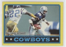 1986 Topps Dallas Cowboys Tony Hill (C* on Copyright Line) #124 0x2f