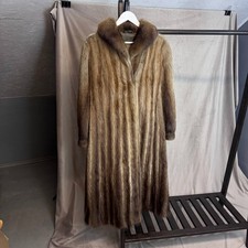 Vintage Long Mink Fur Coat Full Length Excellent Condition