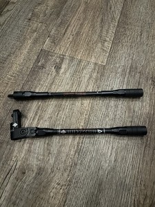 Conquest Stabilizers CF. 500 10" Front  8"Back Matte Black