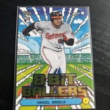 2026 Samuel Basallo Topps Series 1 Celebration 8 Bit Ballers RC Orioles 8B-20
