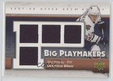 2007-08 Upper Deck Big Playmakers Jersey 16/50 Ales Hemsky #BP-AH 2d8