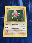 1st Edition Pokémon HITMONCHAN German Holo Rare Base Set * 7/102 * MP