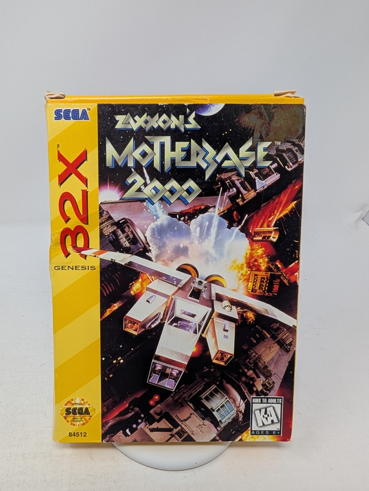 ZAXXON'S MOTHERBASE 2000 FOR SEGA 32X COMPLETE & TESTED!