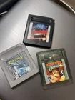 Pokemon Silver, Donkey Kong & Roadsters (Nintendo GameBoy Color) Cartridges Only