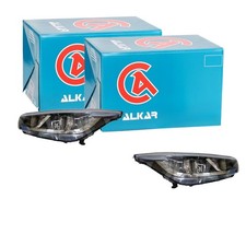 2X ALKAR HALOGEN SCHEINWERFER SATZ LINKS+RECHTS passend für KIA CEE'D PRO