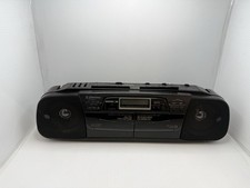 Emerson AC2353 Vintage Dual Cassette Boombox - AM/FM Radio - Tested
