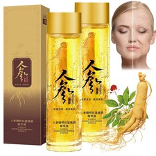 2 PC Ginseng Gold Extract Anti Ageing Essence Oil, Ginseng Anti-Wrinkle Essence
