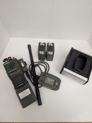 TCA AN/PRC-152A MBITR RADIO VHFUHF GPS 15W High Power Aluminum W/ KDU & MORE