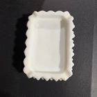 Vintage Fenton Hobnail Milk Glass Rectangular Ashtray/Trinket Dish