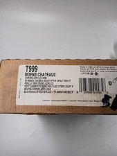 Moen T999 Chateau Chrome 2Handle Low Arc Roman Tub Faucet Deck Mount W/ 9  Spout