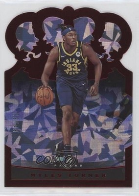 2020-21 Panini Crown Royale Red Crystal 29/49 Myles Turner #35 04l0