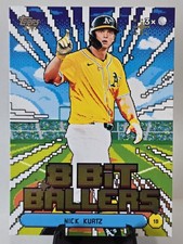 2026 Topps Series 1 Celebration 8 Bit Ballers Nick Kurtz #8B-6 Athletics