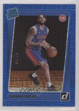 2021-22 Panini Donruss Rated Rookie Choice Blue 17/49 Isaiah Livers #227 0x1