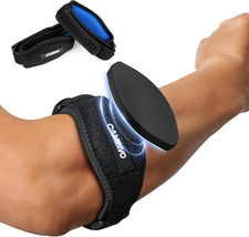2 Pack Tennis Elbow Brace for Men  Women, Elbow Pain Relief for Tendonitis, Ten