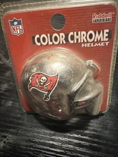 Casco da calcio Riddell NFL Mini colore cromato Tampa Bay Buccaneers