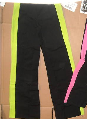  SIDESTRIPE BOOTCUT JAZZ PANTS COTTON Spandex 3 COLORS great for yoga streetwear