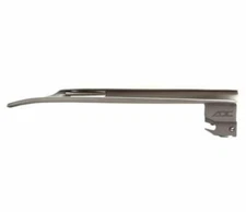 ADC 4080F Laryngoscope Satin Fiber Optic Miller Blade Size 0 - Silver