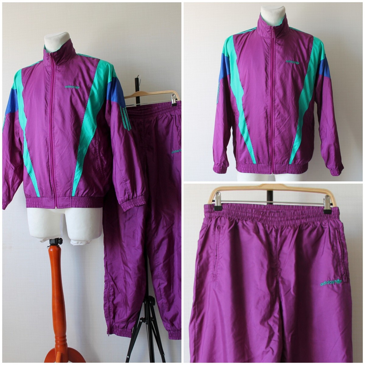 90's ADIDAS Vintage Track Suit Nylon Mens tracksuit | eBay 90's ADIDAS Vintage Track Suit Nylon Mens tracksuit | eBay