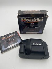 Nishika 35mm 3-D Camera Quadra Lens System For Parts AS IS