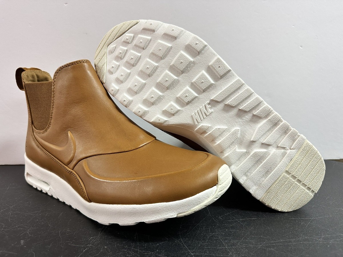 NIKE WMNS AIR MAX THEA MID ALE BROWN WHITE LIFESTYLE 859550 200