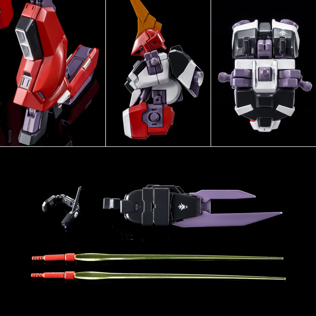 HG 1/144 ARZ-154 Barzam Re-Zeon Captured (A.O.Z RE-BOOT Ver.) P