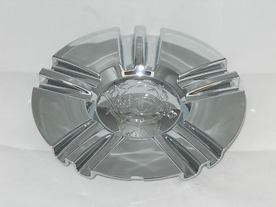 RARE VOO DOO 408 OMEN CHROME DRAGON LOGO WHEEL RIM CENTER CAP 3227-06 C-160  
