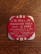 J.W. Mull Jr. Production Tools And Gauges Perpetual Calendar