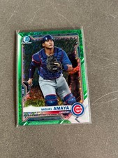 2021 Bowman - Chrome Prospects Green Mini-Diamond Refractor #BCP-148 Miguel...