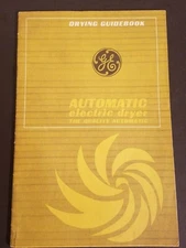 Vintage GE Automatic Electric Dryer Drying Guidebook