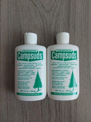 2 Pack Sierra Dawn Campsuds Camping/Camp Soap 4oz Concentrated Biodegradable