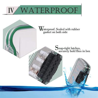 (Easy Grip Foam) - Maxcatch OR Fly Box Waterproof Portable Design Flambeau Fishing Tackle Fly Boxes Maxcatch Fly Fishing Box - Double-Sided  Tackle Box With Easy-Grip Silicone Insert (Waterproof) Waterproof Fishing  Tackle Fly Boxes