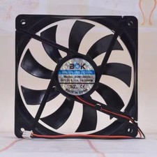 1PCS BDM12020S 12020 DC12V 0.15A 12CM 2-Pin Silent Cooling Fan