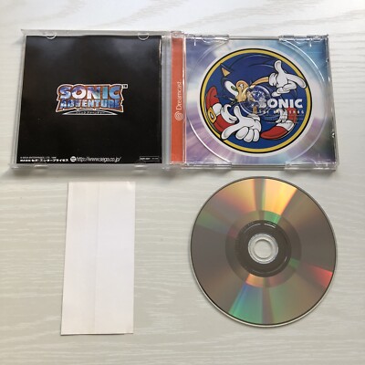 Sonic Adventure SEGA Dreamcast DC set of 2 Japan import | eBay