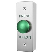 Push to Exit Button for Door Access Control Big Press Button Waterproof Stain...