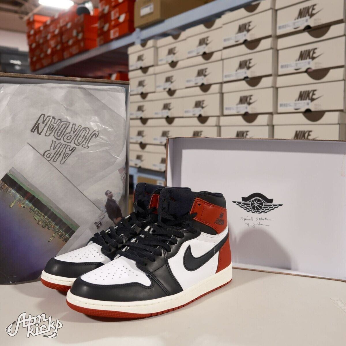 Jordan 1 Retro High OG Black Toe Reimagined (GS) FD1437-106 Jordan 1 Retro High OG Black Toe Reimagined (GS) FD1437-106