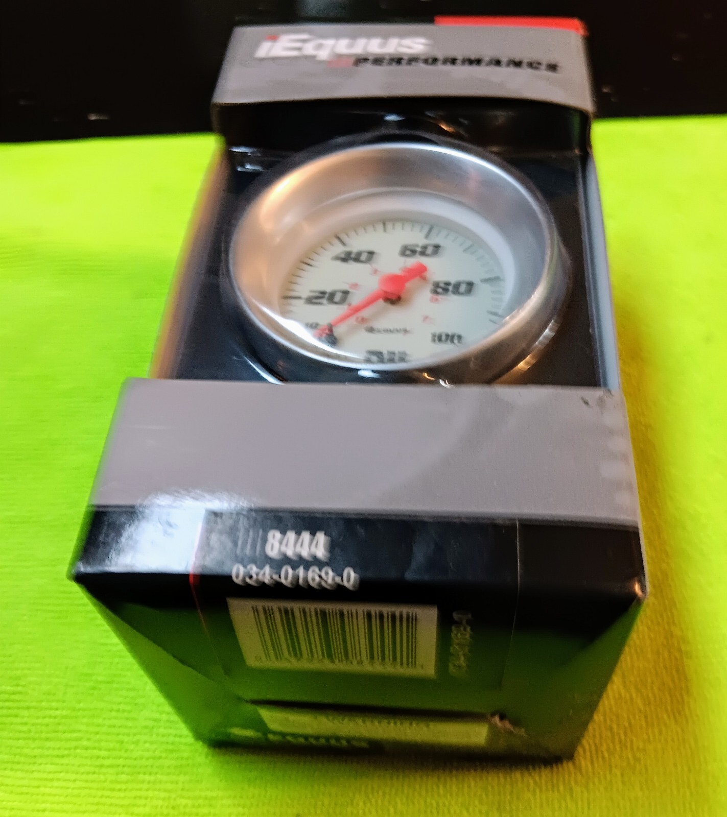 25/8 Equus Oil Pressure Gauge 0100 psi Mechanical 8444 Nice eBay