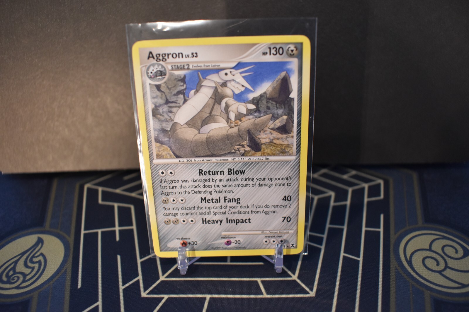 Pokemon TCG - Rising Rivals - Aggron - 14/111 LP