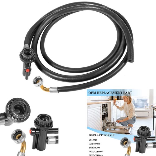 Drain Hose Coupler Unicouple Assembly WD24X10066 for GE Dishwasher