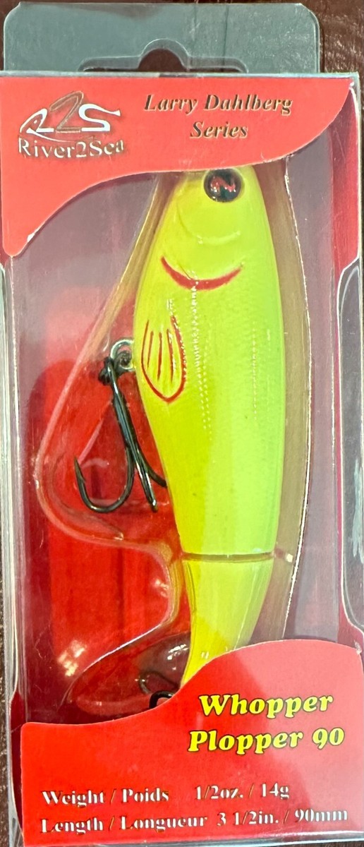 River2Sea Whopper Plopper 90, 3-1/2 3/8 oz, New, Choice of Colors