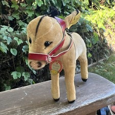 Vintage 5  Steiff Donkey Miniature Steiff Donkey W/ Hang Tab NM Estate Sale